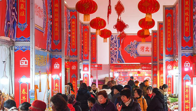 Einkaufsmesse zur Begrüßung des bevorstehenden Frühlingsfests findet in Changsha statt