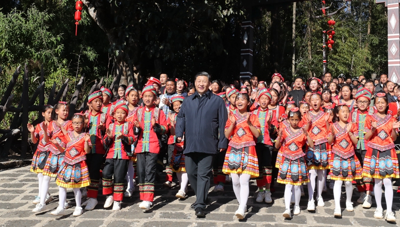 Xi besucht Yunnan auf Inspektionstour vor chinesischem Neujahr
