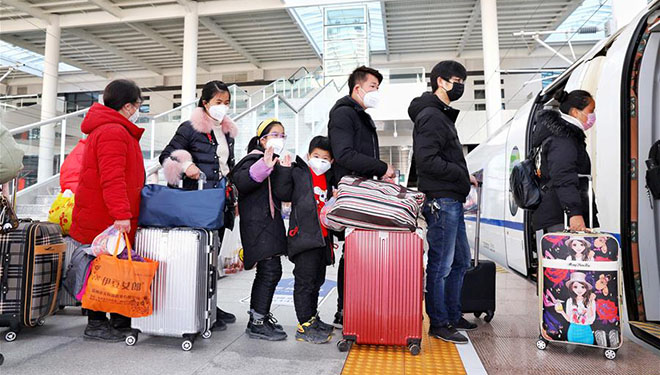 Sonderzug bringt Wanderarbeiter von Anhui nach Zhejiang