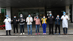 Acht genesene Coronavirus-Patienten aus Krankenhaus in Haikou entlassen