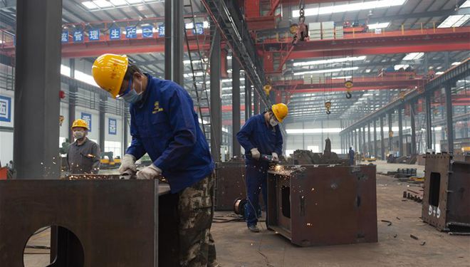 Industrieunternehmen in Provinz Hubei nehmen Produktion wieder auf