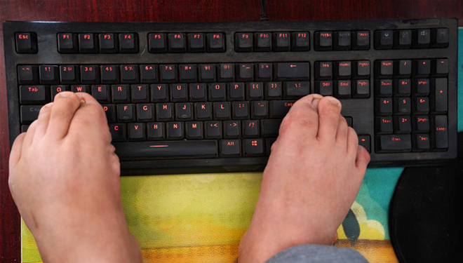 Geschichte eines Behinderten und seines Onlinegeschäfts in Hebei