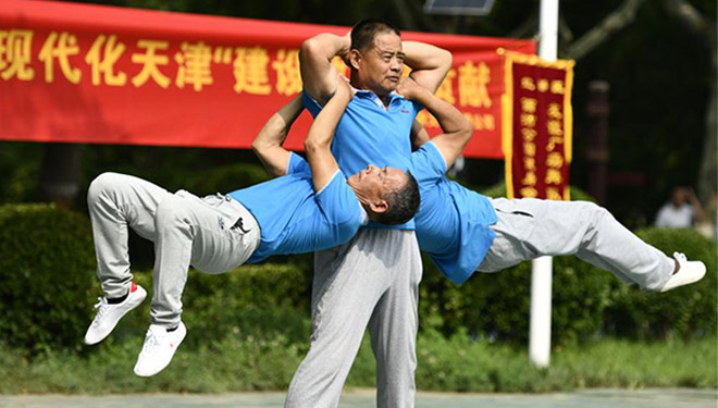 Senioren-Gymnastik-Team in Tianjin erfreut sich zunehmender Bekanntheit