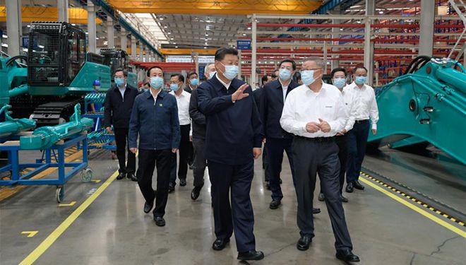 Xi inspiziert zentralchinesische Stadt Changsha