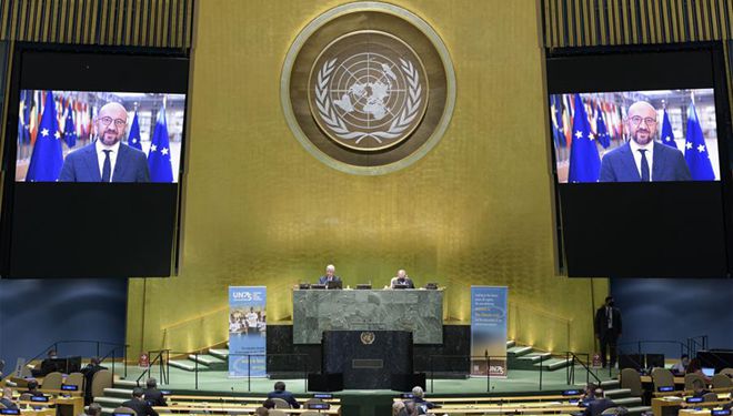 Hochrangiges Treffen zum 75-jährigen Jubiläum der UN im UN-Hauptquartier abgehalten