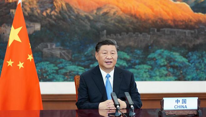 Xi hält Rede bei Generaldebatte der 75. Tagung der Generalversammlung der Vereinten Nationen