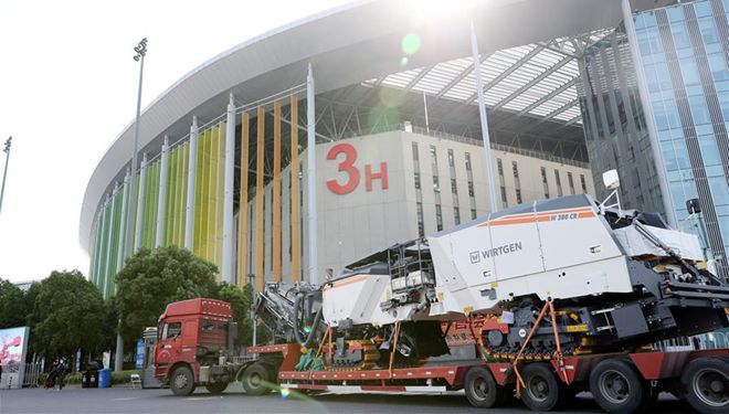 Erstes Exponat für kommende 3. CIIE kommt trifft Shanghai ein