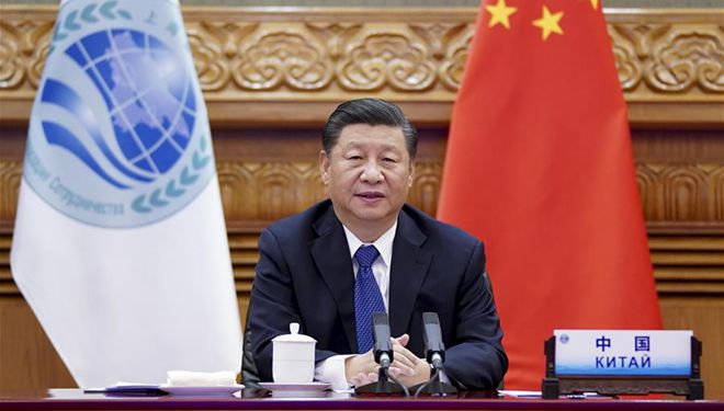 Xi nimmt per Videolink am SOZ-Gipfeltreffen teil