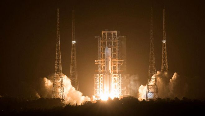 China startet Chang'e-5, um Mondproben zu sammeln und zurückzubringen