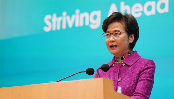 Hongkong greift größere Entwicklungsmöglichkeiten mit neuer politischen Grundsatzrede auf