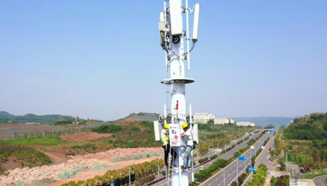 China hat bereits mehr als 700.000 5G-Stationen gebaut