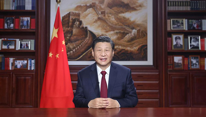 Staatspräsident Xi hält Neujahrsansprache für das Jahr 2021