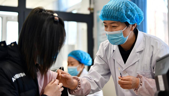 Bezirk Jizhou in Tianjin schließt vor dem Frühlingsfest COVID-19-Impfung für Bewohner in Schlüsselgruppen ab