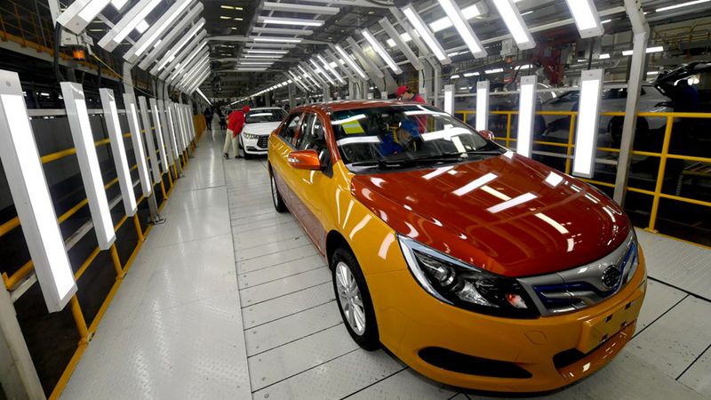 Chinesischer Autobauer BYD verkauft mehr Fahrzeuge mit neuer Energie im Mai