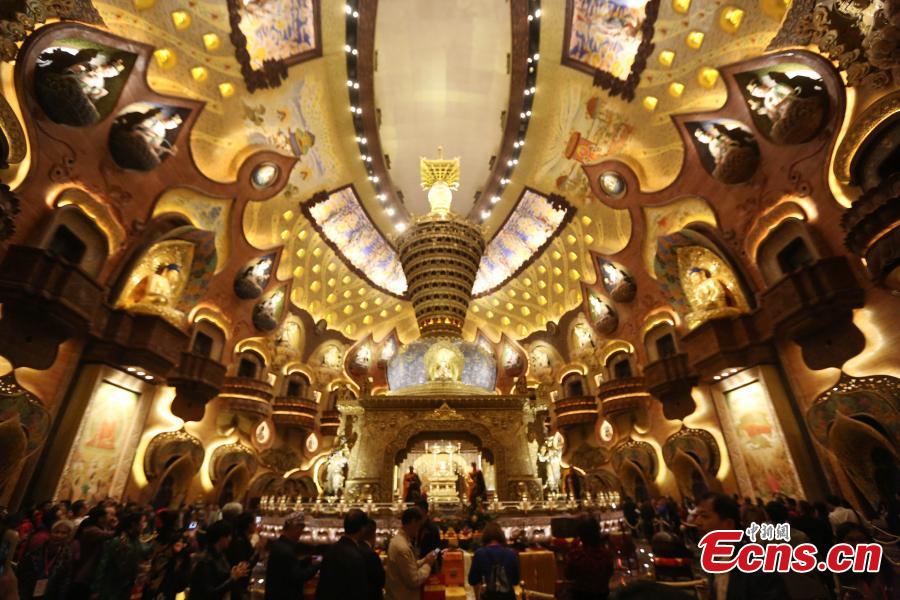 nanjing: neuer tempel für buddhas relikt