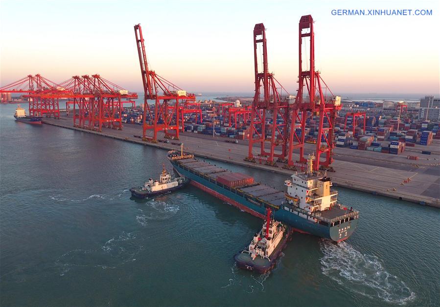 containervolumenintangshangestiegen