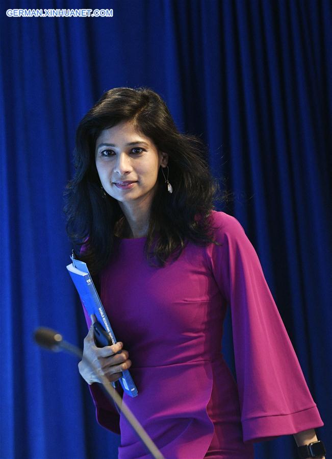 oktober 2019 (xinhuanet) -- die chef02konomin des