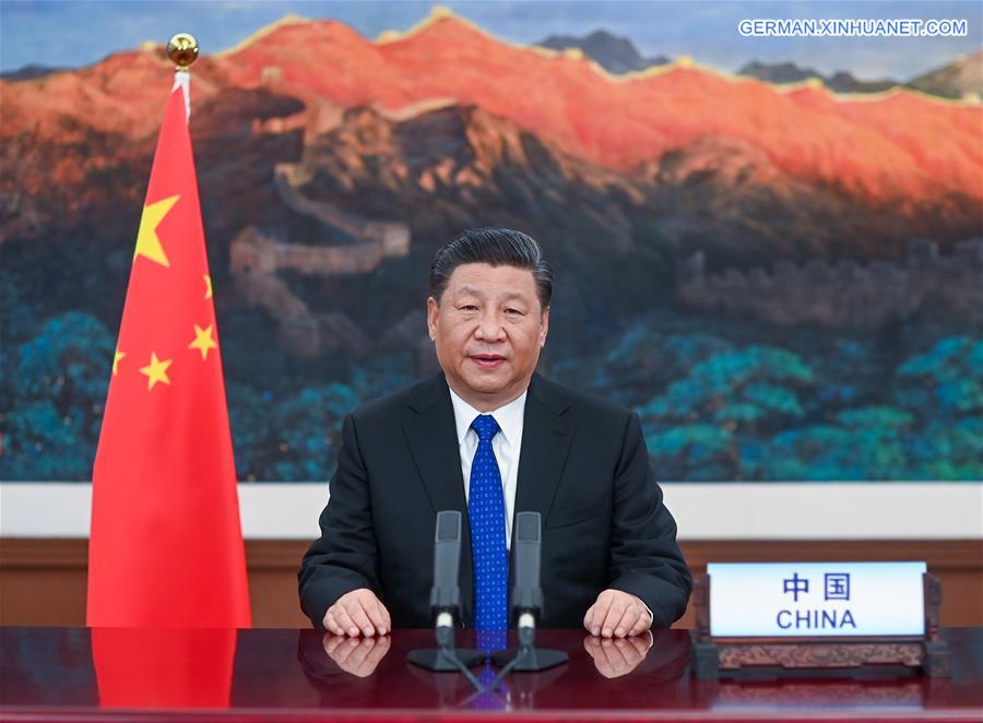 Xi hält Rede bei Eröffnung der 73. Weltgesundheitsversammlung - Xinhua | german.xinhuanet.com